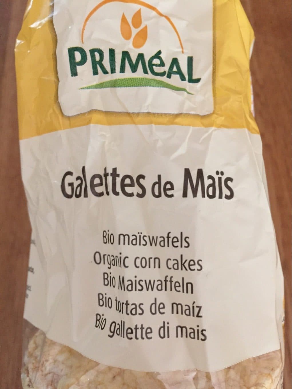 Primeal Galettes de maïs packshot