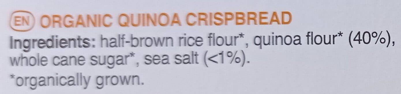 Blumenbrot Knusperbrot Quinoa Glutenfrei bio packshot