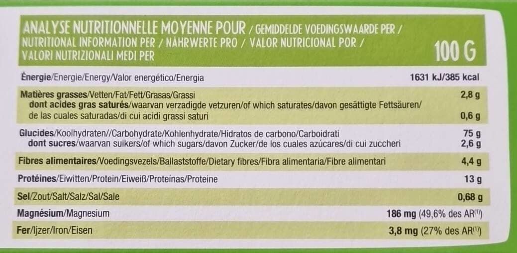Ekibio Tartines craquantes au sarrasin packshot