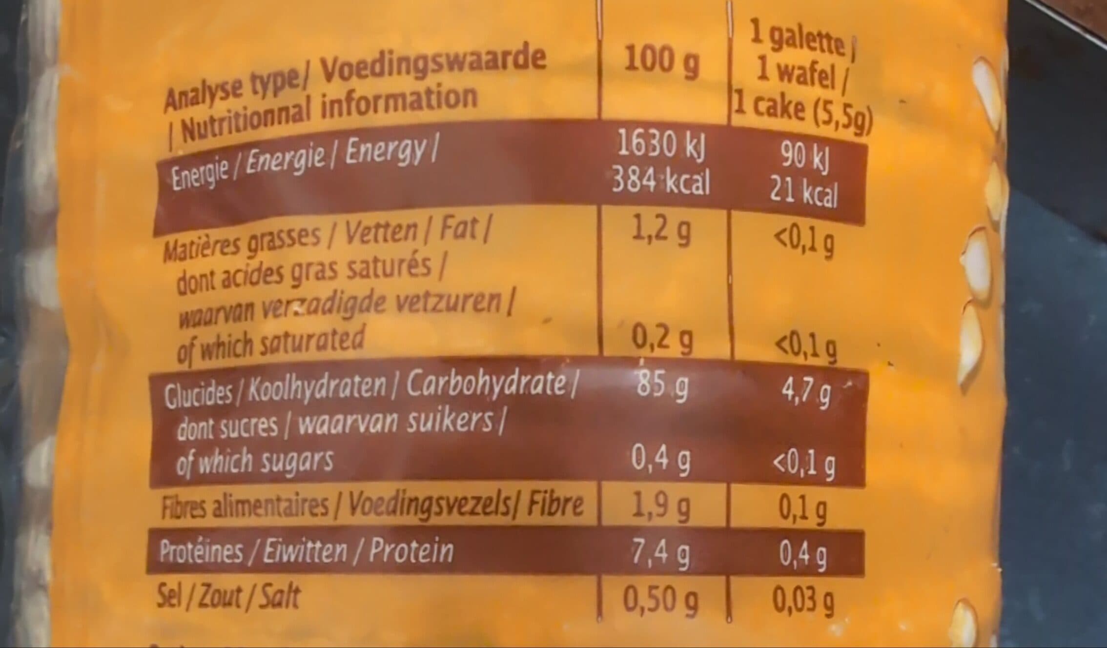 Primeal Galette de maïs packshot