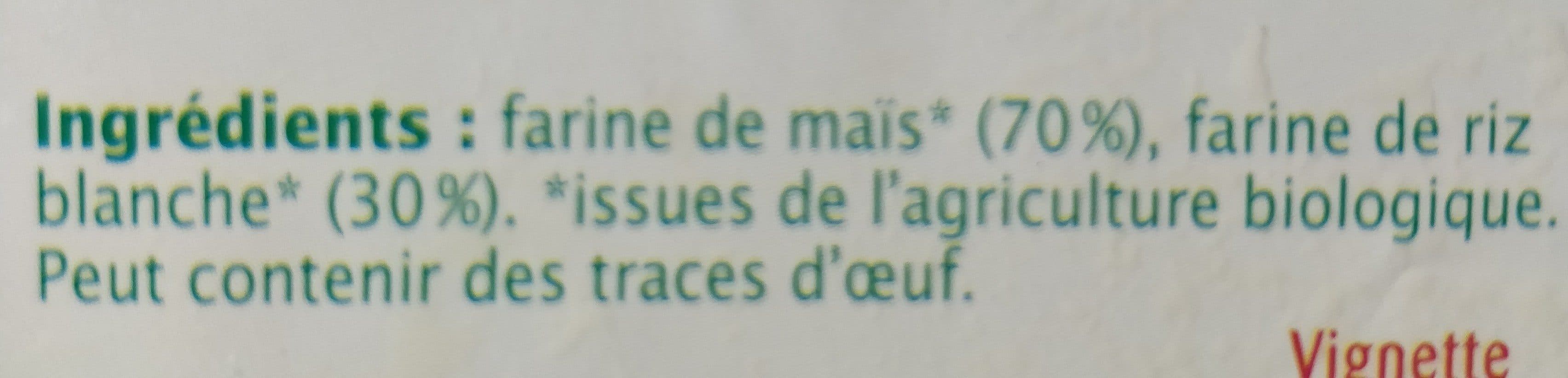 Ma Vie sans Gluten Spaghetti Maïs Riz Bio - 500 g - Ma Vie Sans Gluten packshot