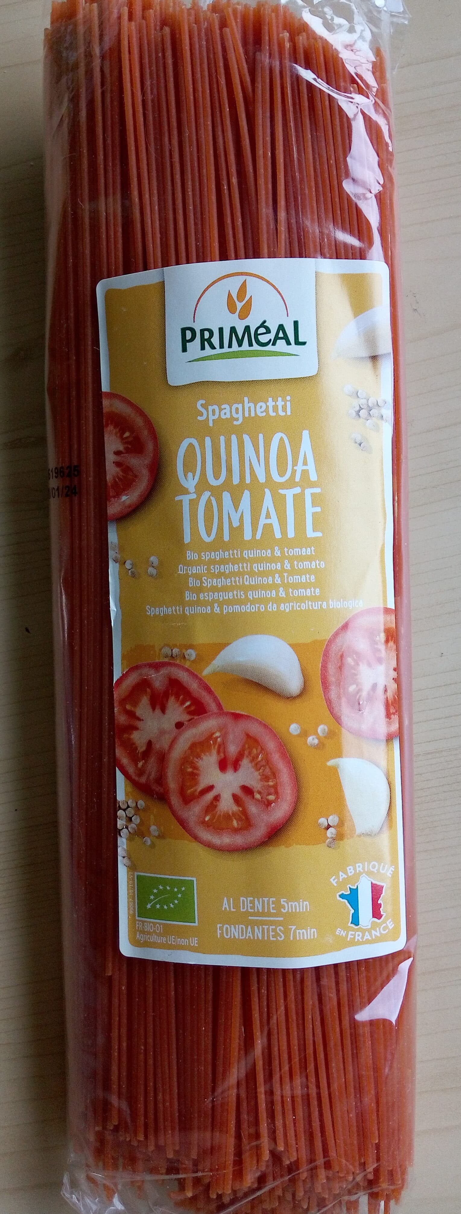 Ekibio Spaghetti quinoa tomate packshot