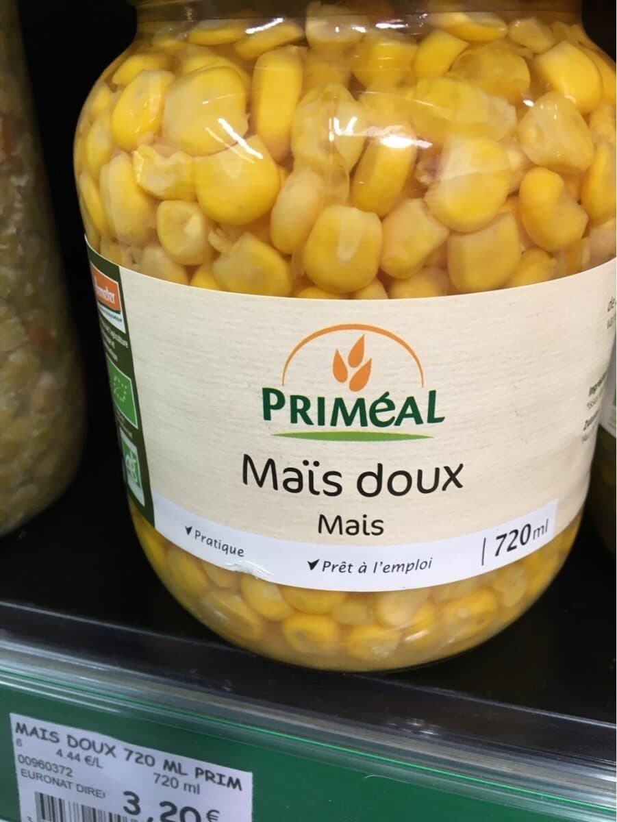 Priméal Mais Doux packshot