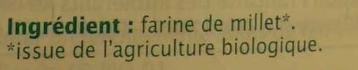 ma vie sans Gluten Farine bio de millet packshot