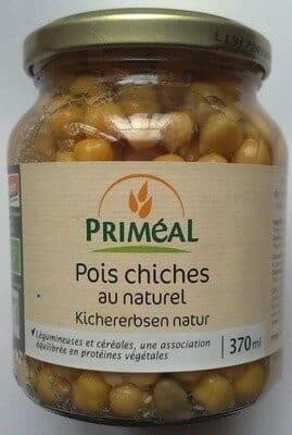 Groupe Ekibio Pois chiches au naturel packshot