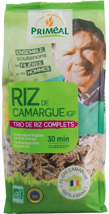 Priméal Trio de riz de Camargue packshot