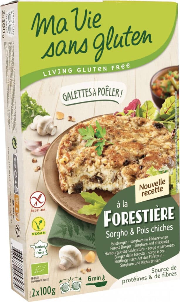 Ma vie sans Gluten Galettes à Poêler à la Forestière packshot