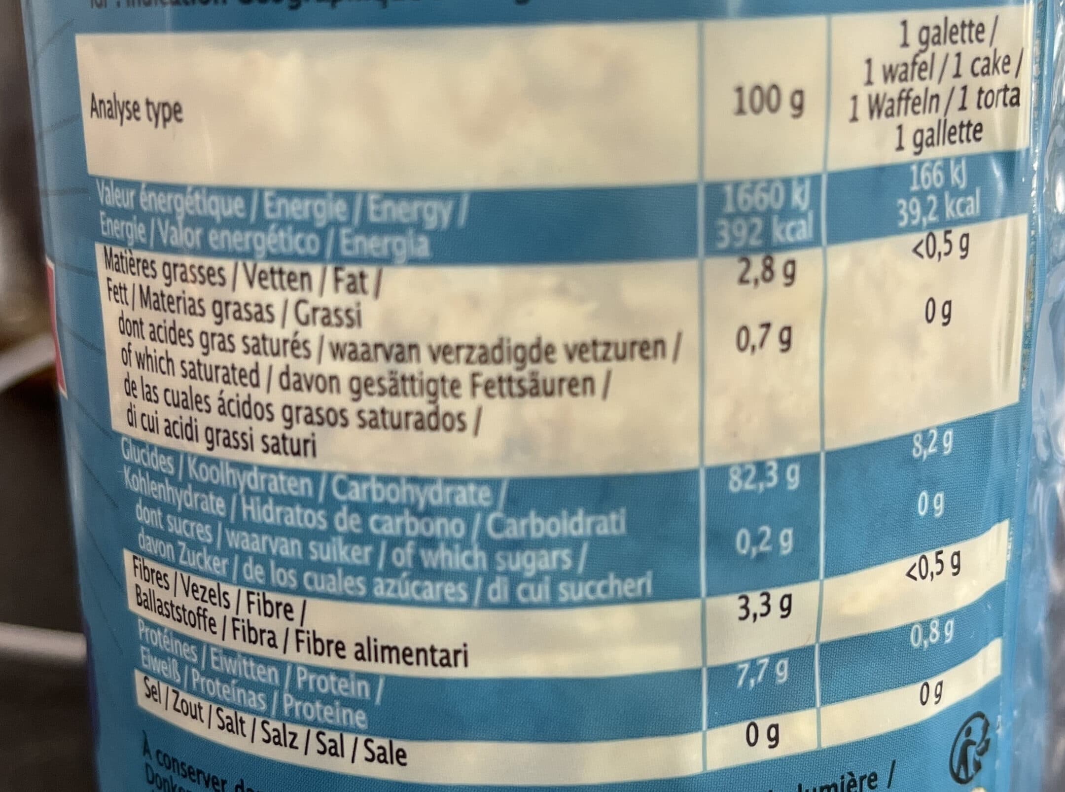 Priméal Galettes Riz Camargue Sans Sel packshot