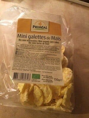 Primeal Mini Galettes de maïs packshot