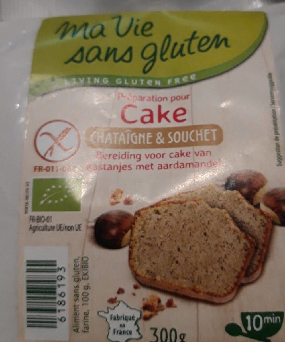ma vie sans Gluten Préparation pour cake châtaigne et souchet packshot
