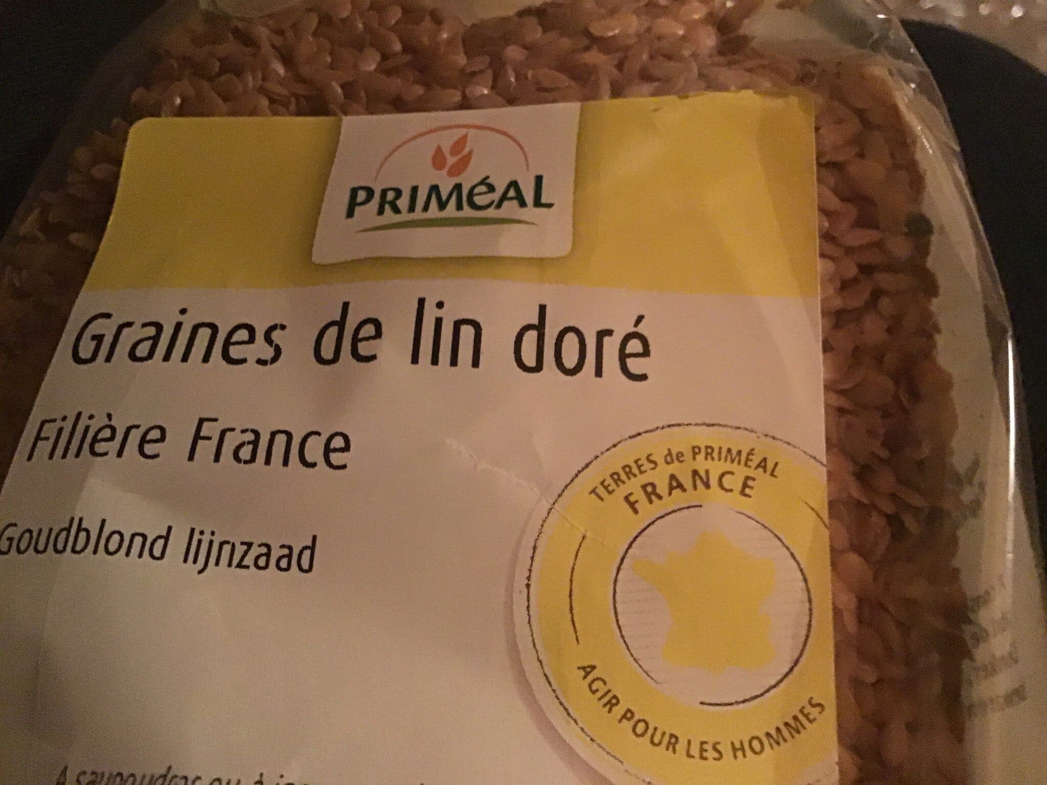 Primeal Graines De Lin Doré Bio packshot