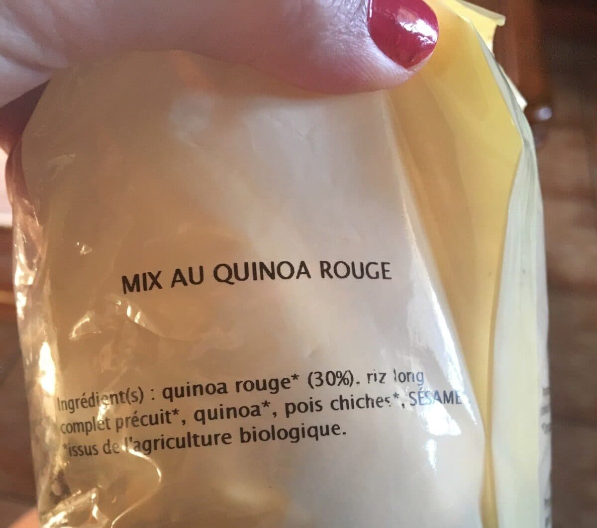 Idénat Mic au quinoa rouge packshot