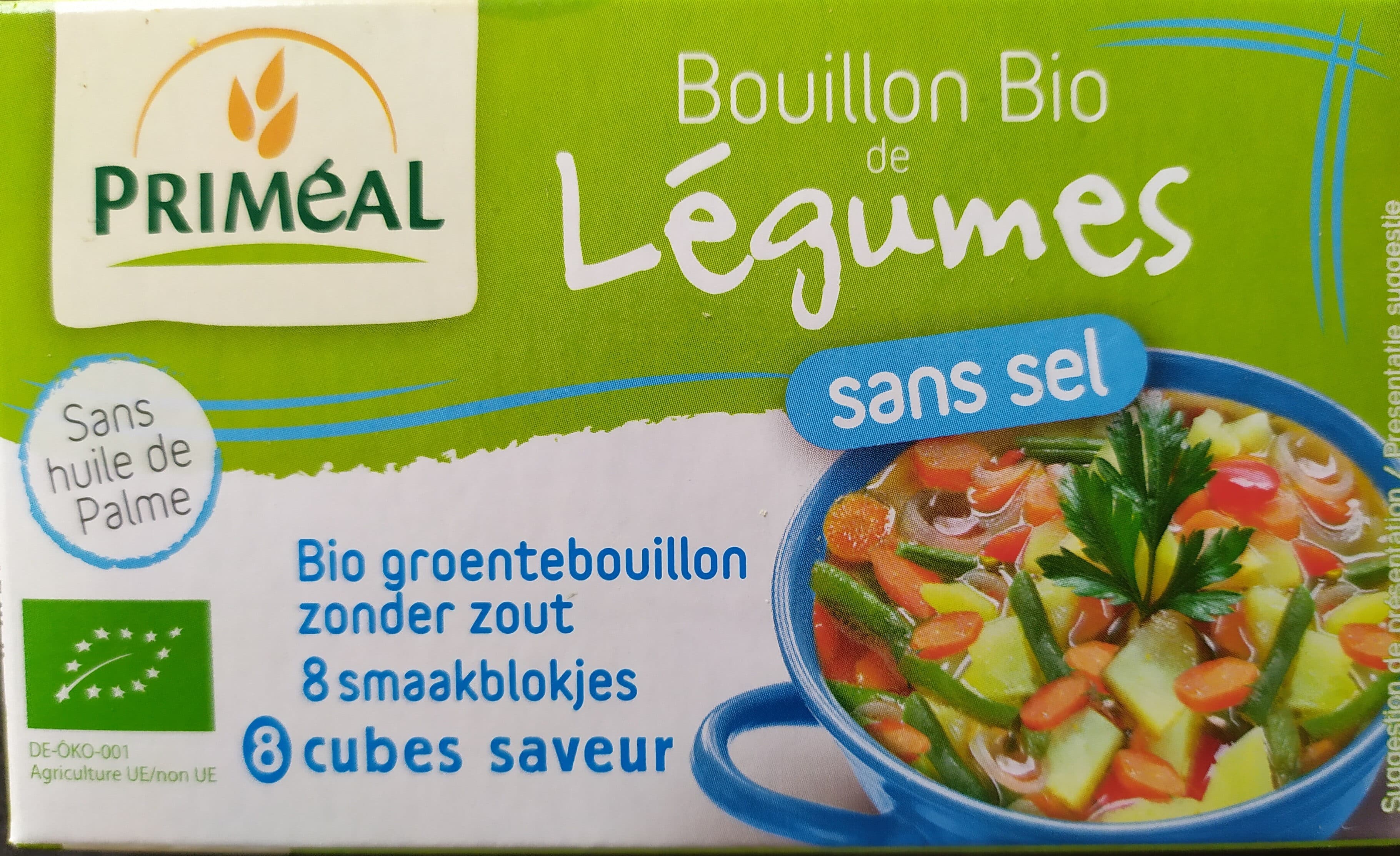 Priméal Bouillon Bio de Légumes packshot