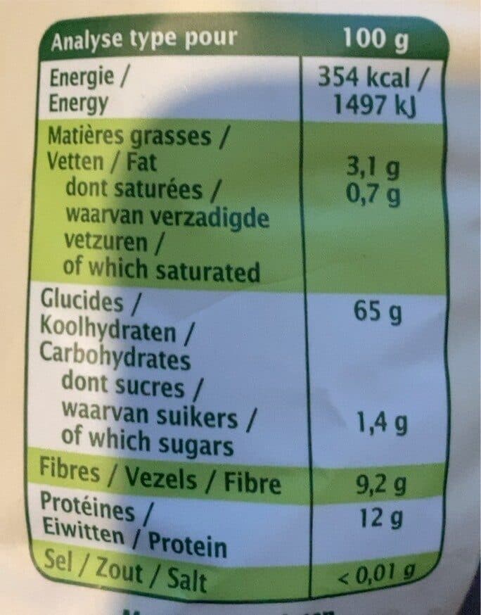 Ma vie sans gluten Fusilli 100 % Sarrasin Bio - 500 G - Ma Vie Sans Gluten packshot