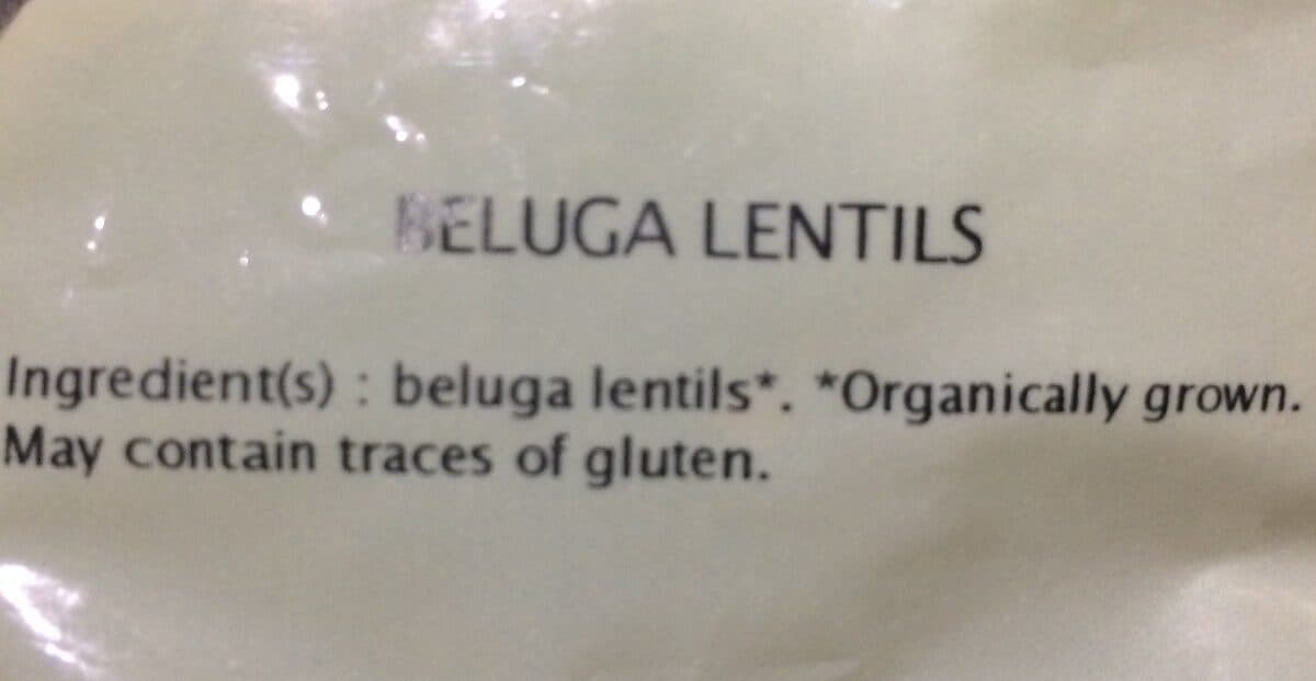Idenat Lentilles Beluga packshot