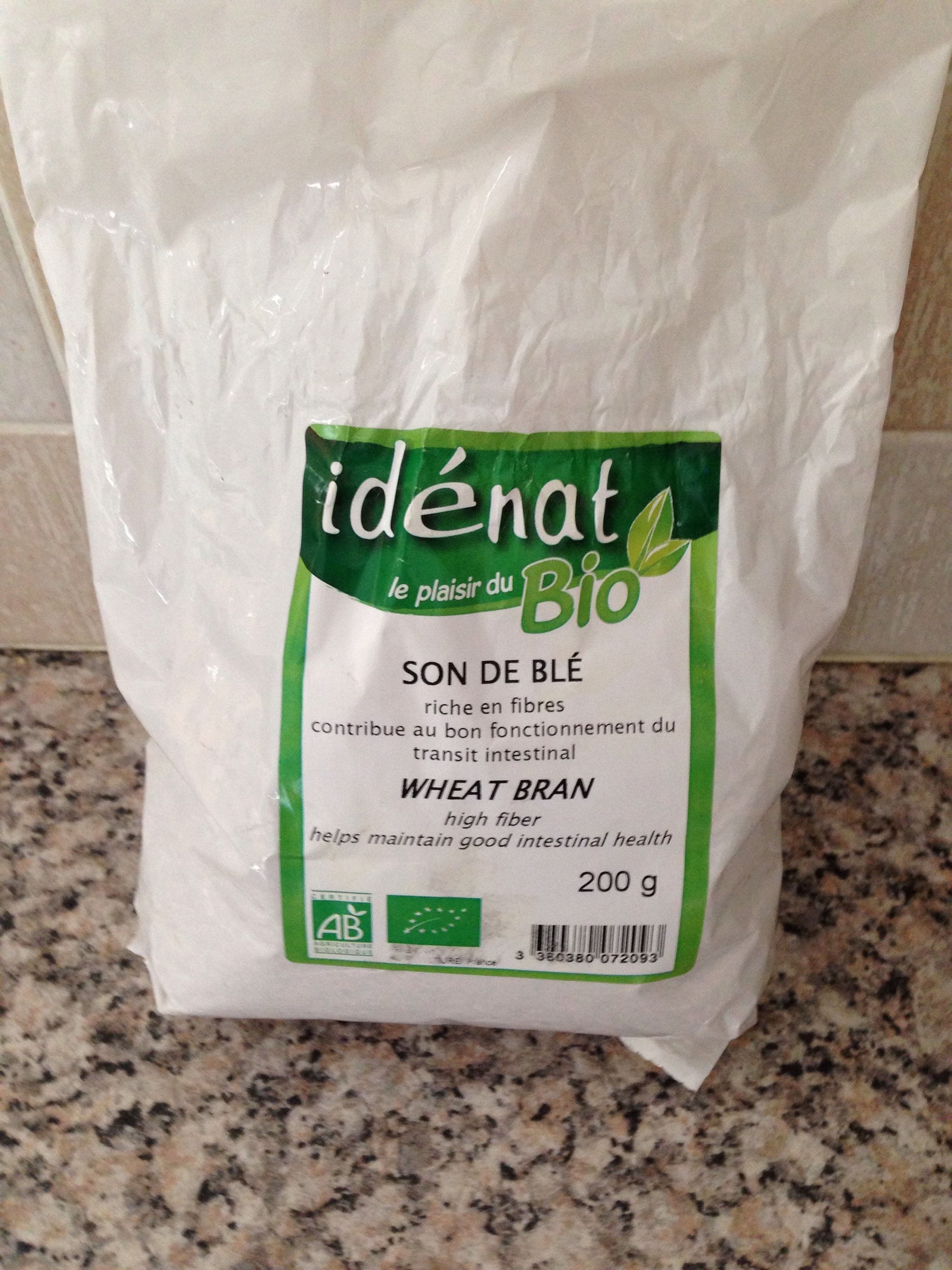 Idenat Son de blé packshot