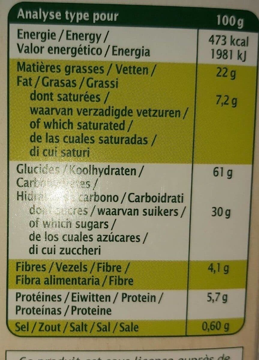 Ma vie sans gluten Cœur Fondant cacao & noisettes packshot