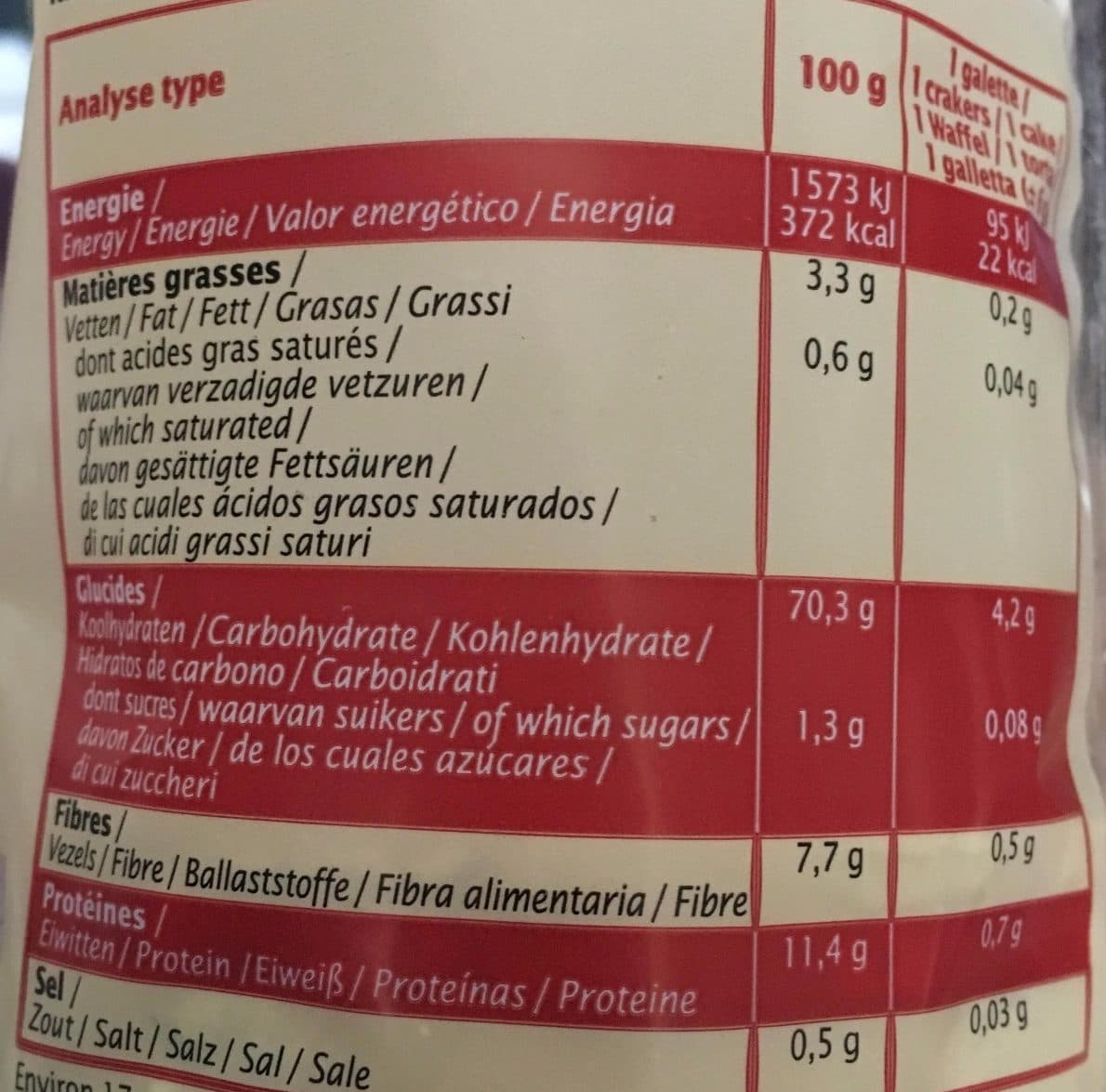 Priméal Galettes Pur Sarrasin packshot
