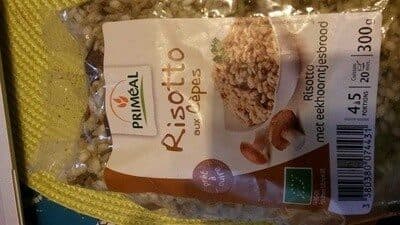 Primeal Risotto aux cèpes packshot