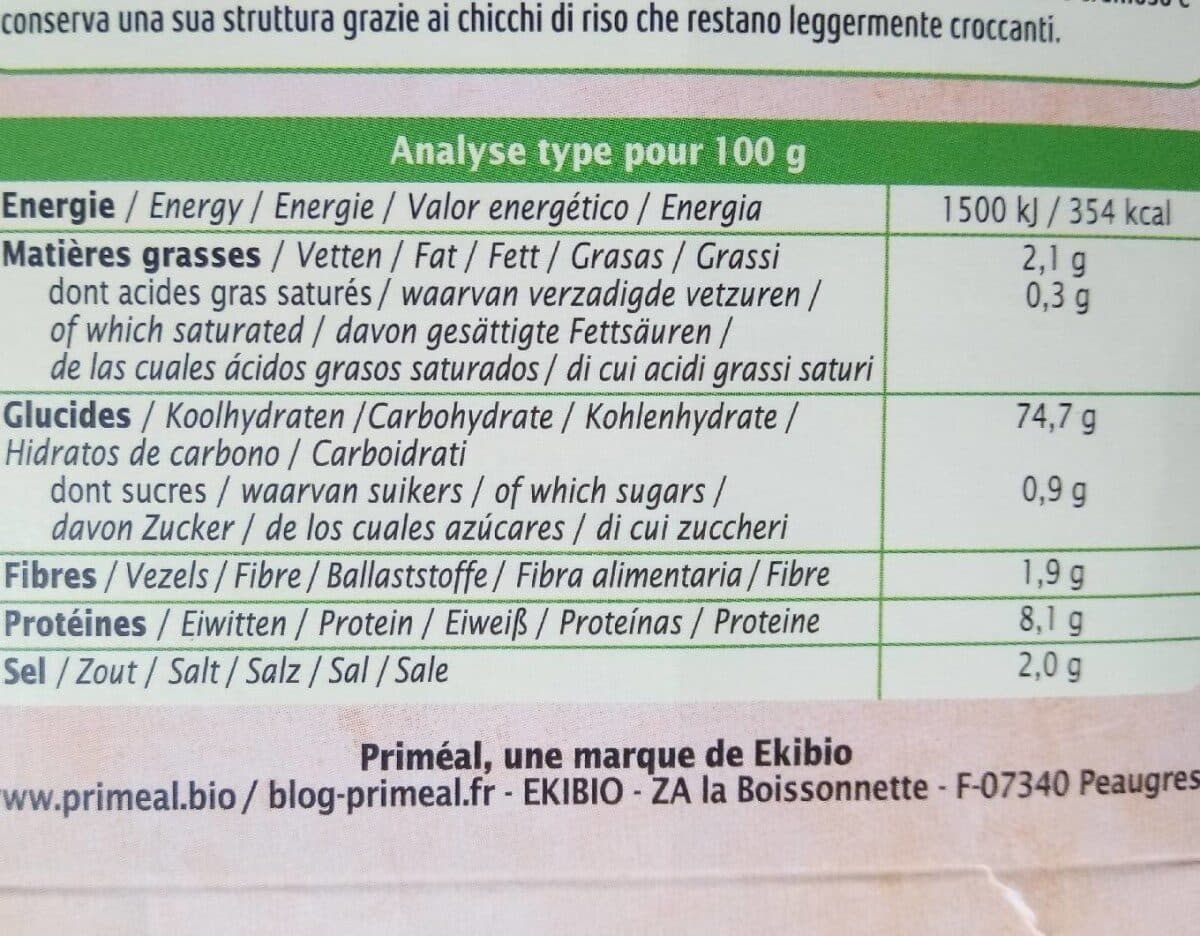 Primeal Risotto aux cèpes packshot