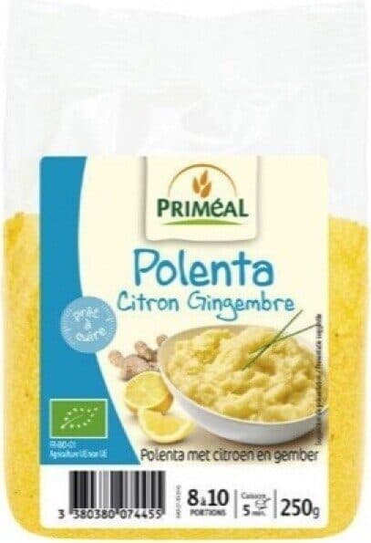 Primeal Polenta citron gingembre packshot