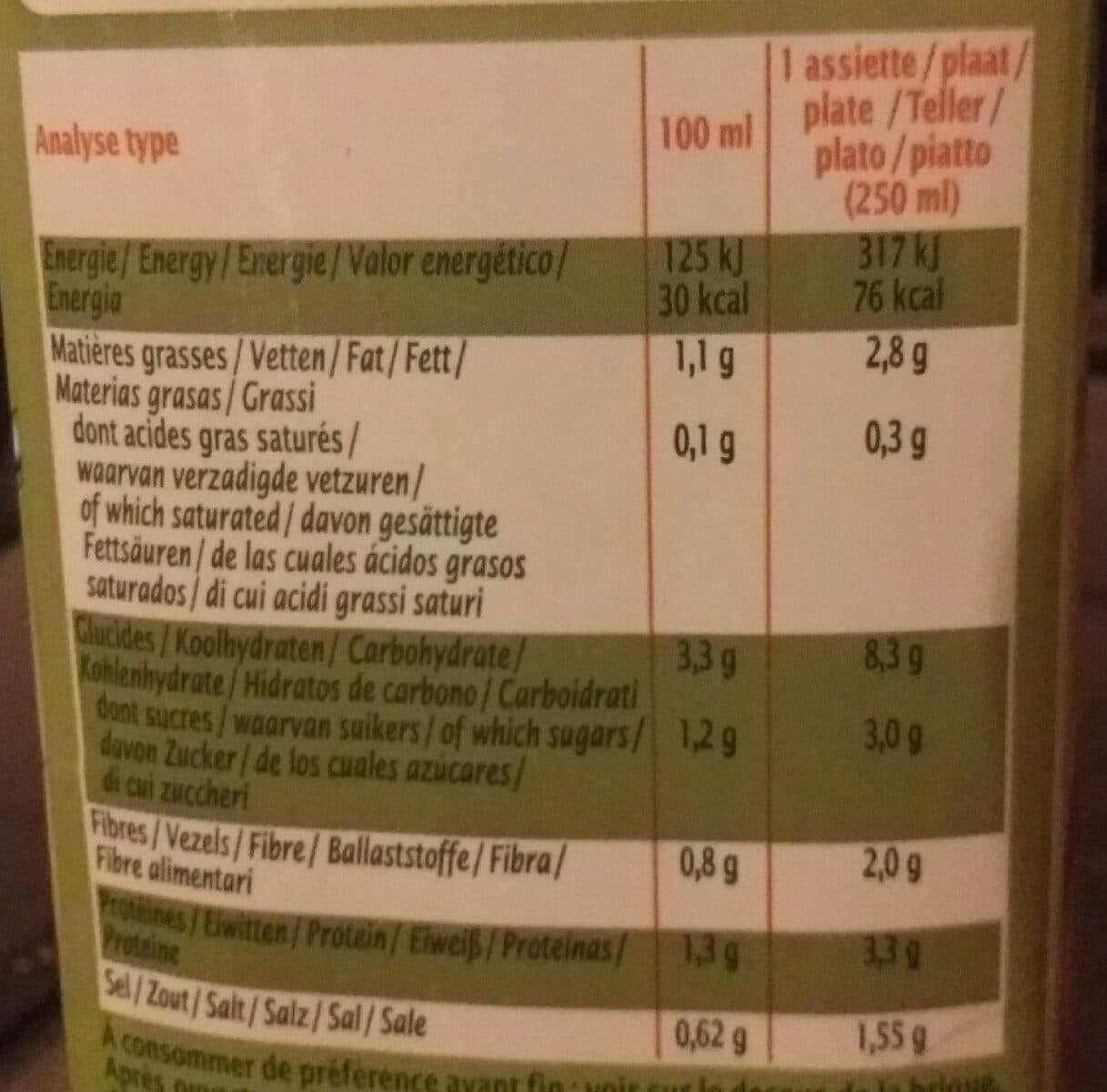 Priméal VELOUTE COURGETTE BASILIC packshot