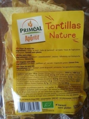 Priméal Tortillas nature packshot