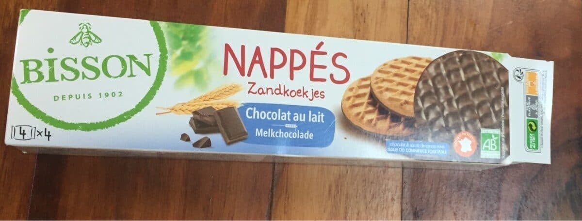 Bisson Nappes Chocolat Lait packshot