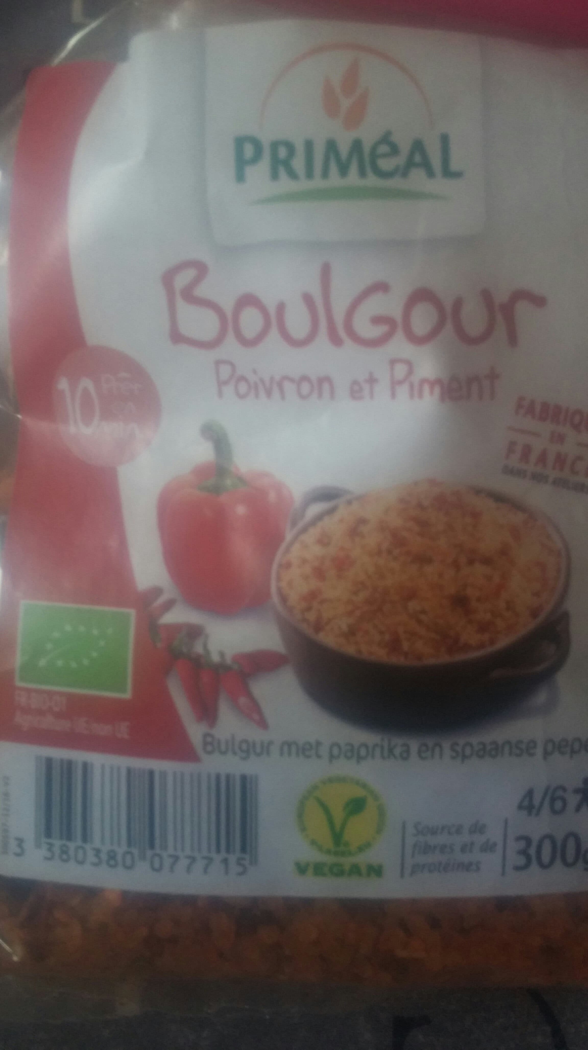 Primeal Boulgour Poivron Piment packshot