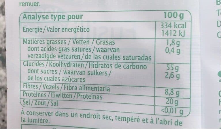 Ma vie sans gluten Fusilli Au Pois Vert Bio - 250 G - Ma Vie Sans Gluten packshot
