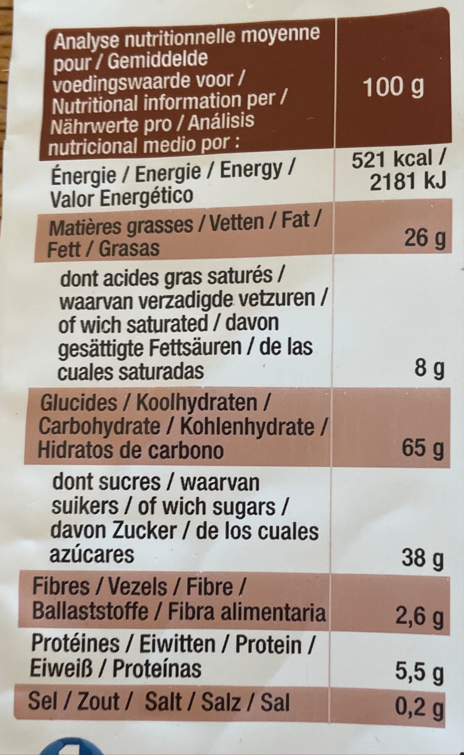 Bisson Gaufrettes chocolat packshot
