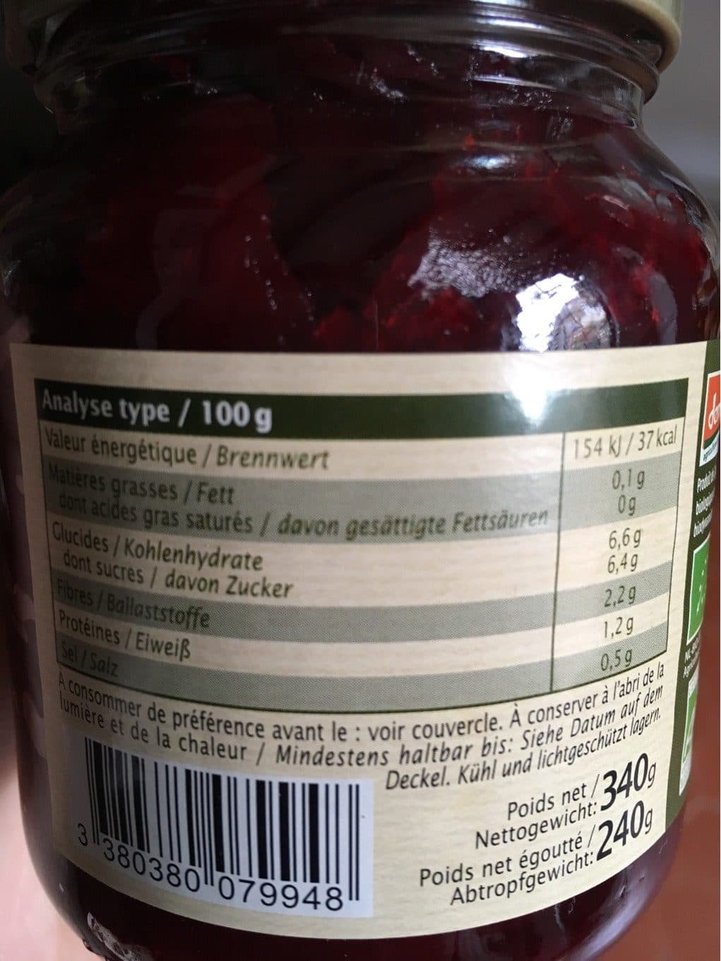 Priméal Betterave Rouges en tranches packshot