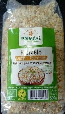 Ekibio Riz mélo lupin tournesol packshot