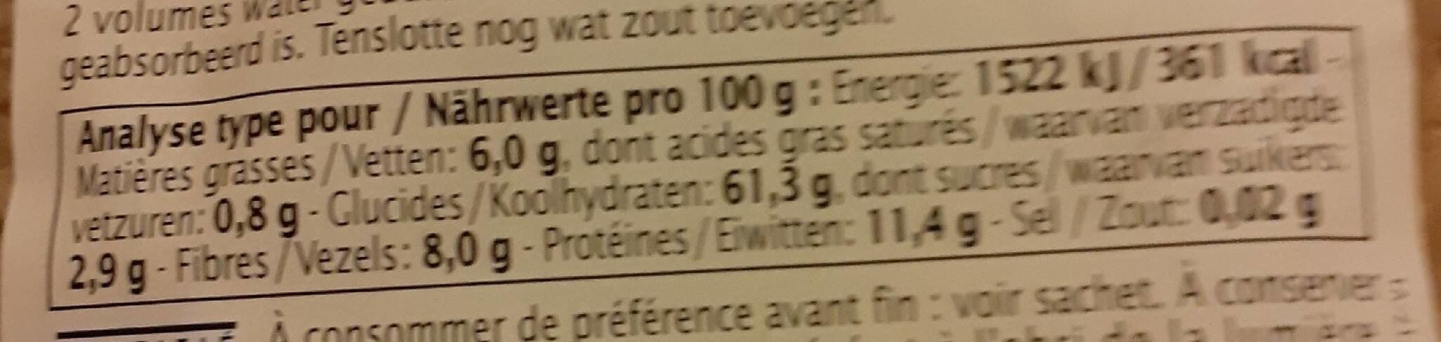 Ekibio Riz mélo lupin tournesol packshot