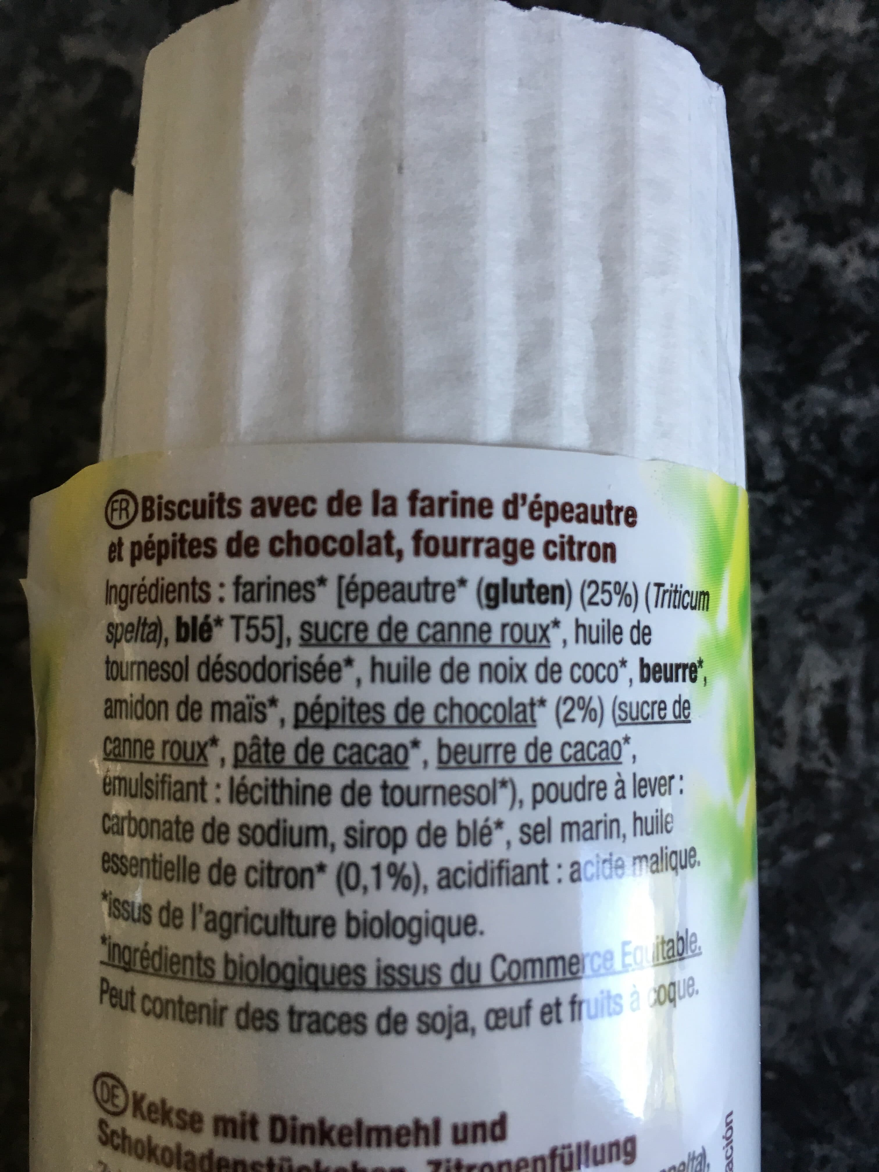 Bisson Choco Bisson Citron packshot
