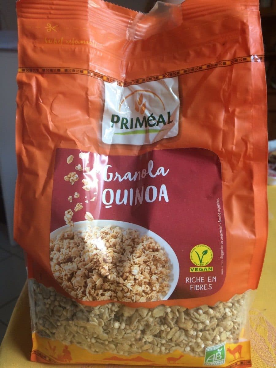Priméal Granola Quinoa packshot