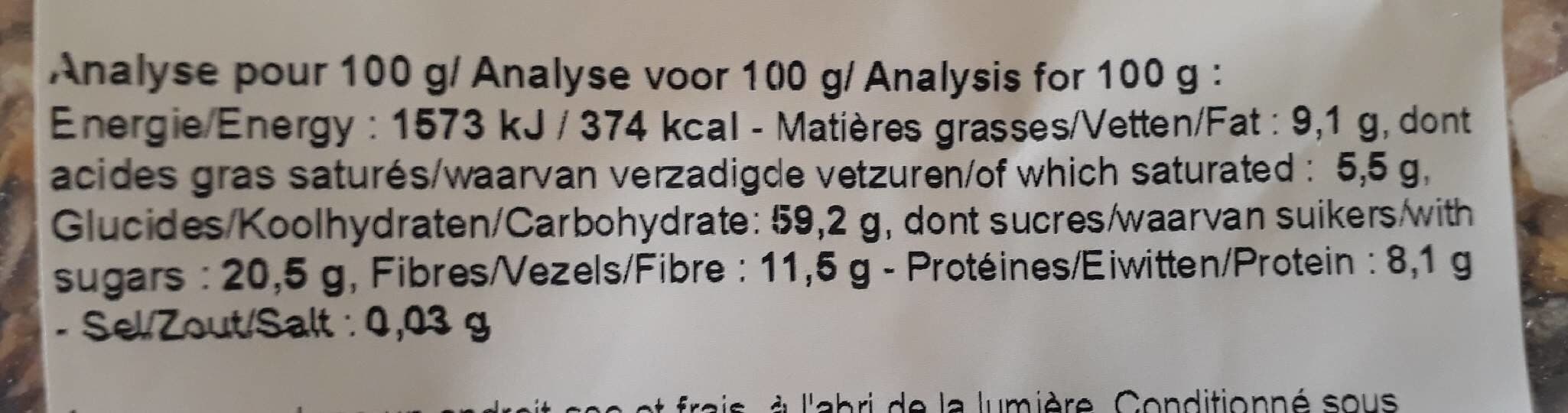Primeal Muesli vrac fruits et quinoa packshot