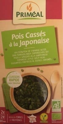 Priméal Pois cassés à la japonaise packshot