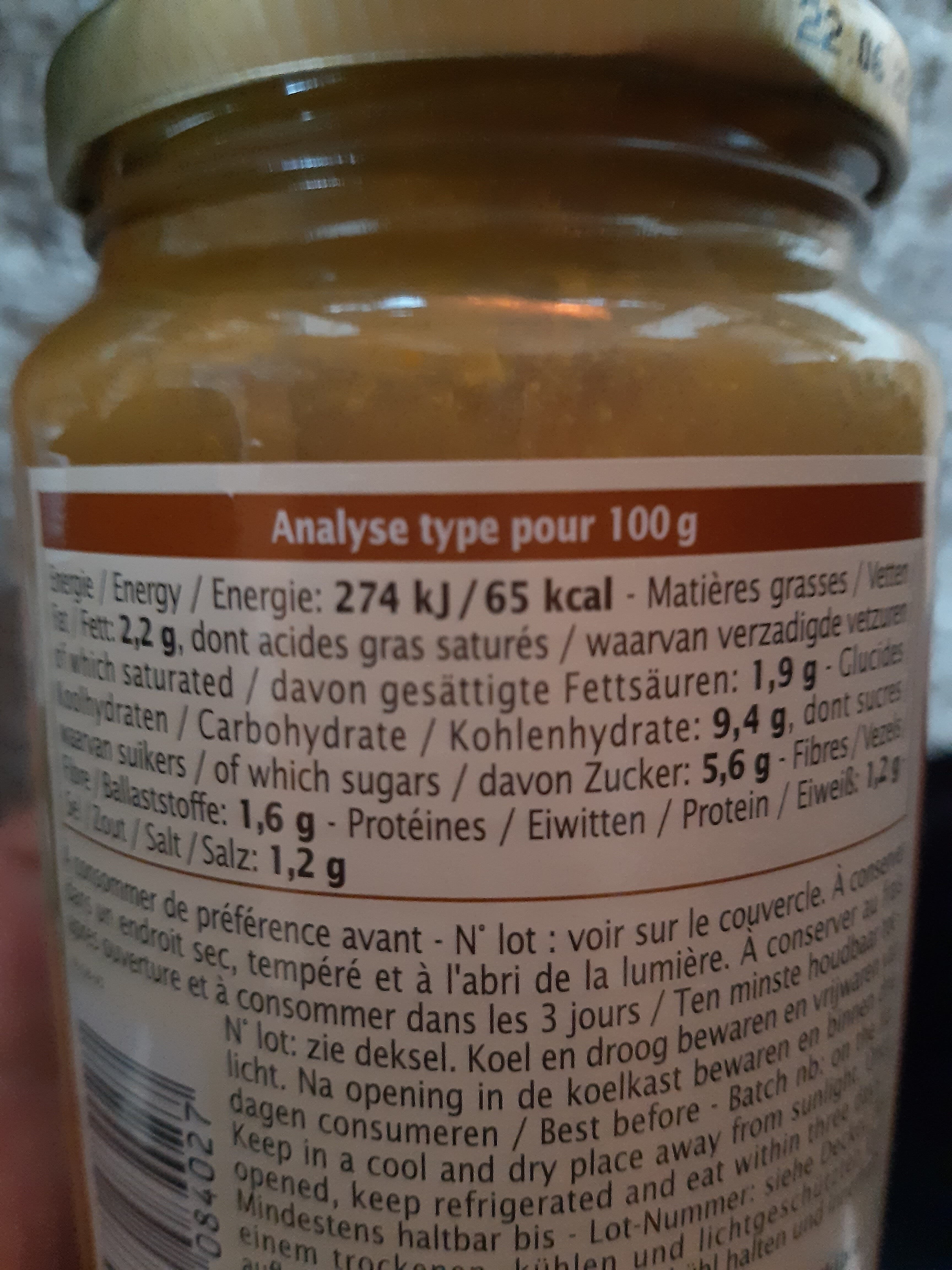 Priméal VEGGIE TOUCH Sauce coco-cirry packshot