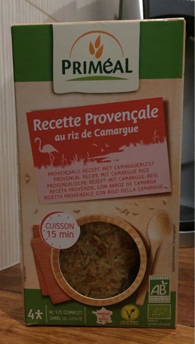 Priméal Recette Provençale au riz de Camargue packshot