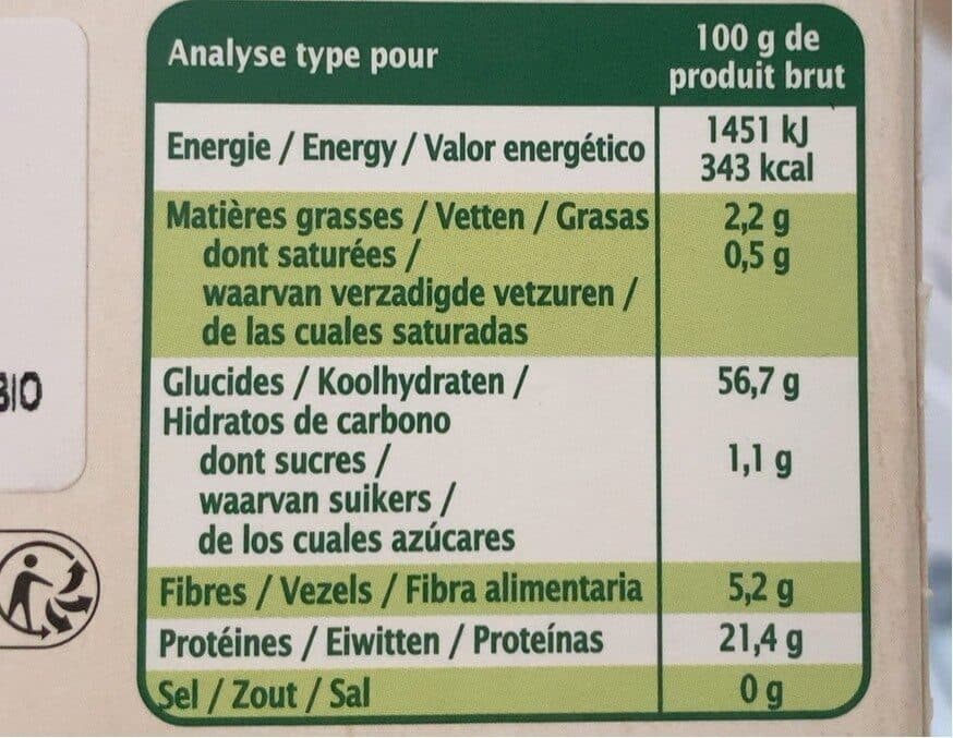 Ma Vie sans Gluten Lasagnes aux lentilles jaunes packshot