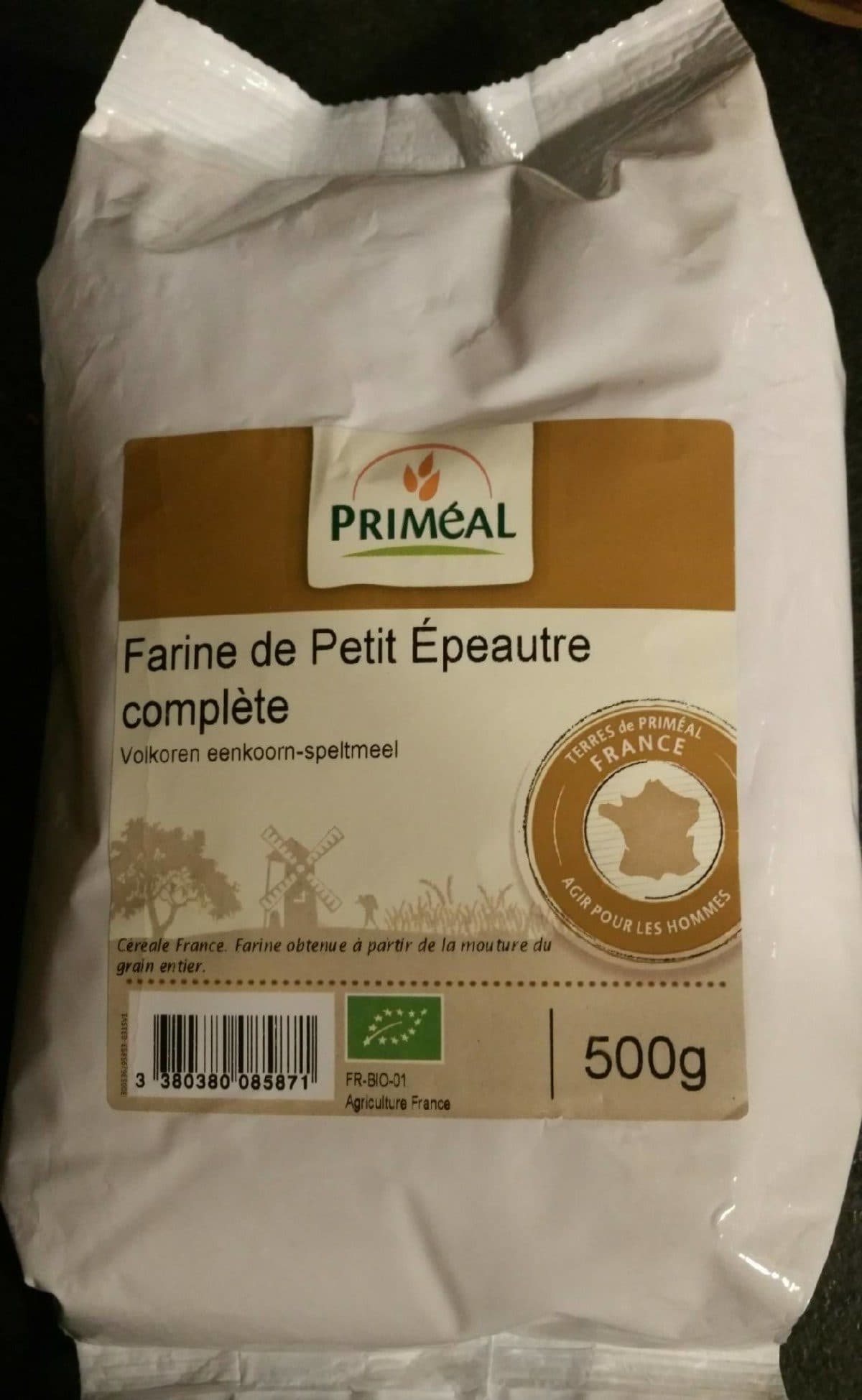 Priméal Farine de petit épeautre complete packshot