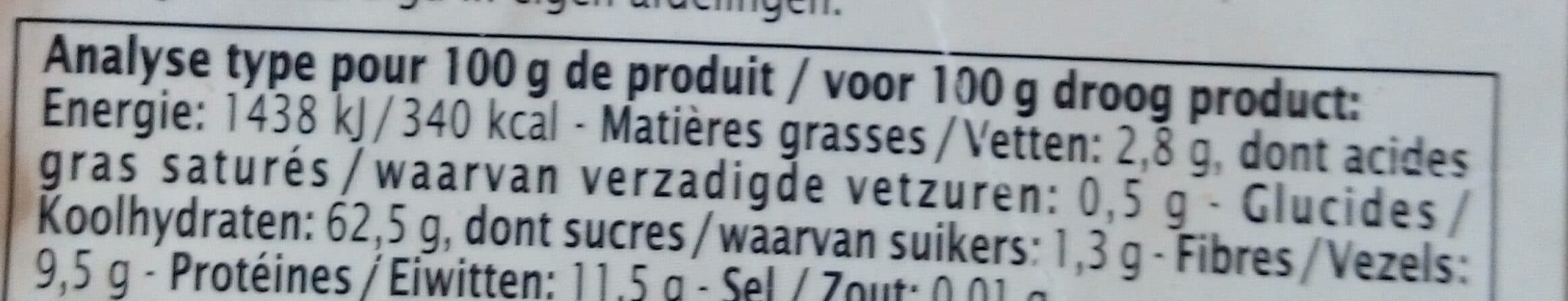 Ekibio Boulgour ortie et fenouil packshot