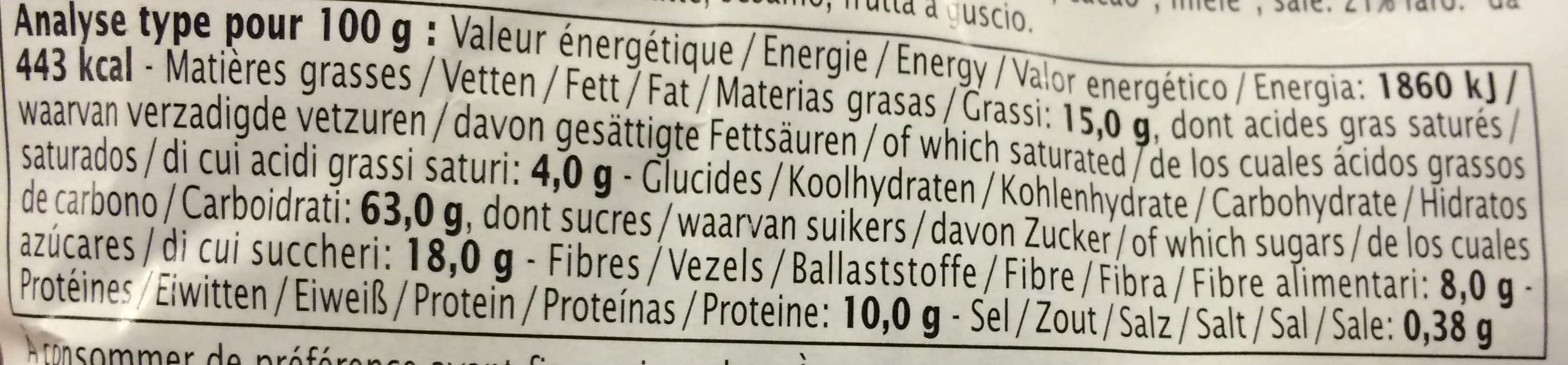 Priméal Choc'Épeautre - Crunchy épeautre et chocolat noir packshot