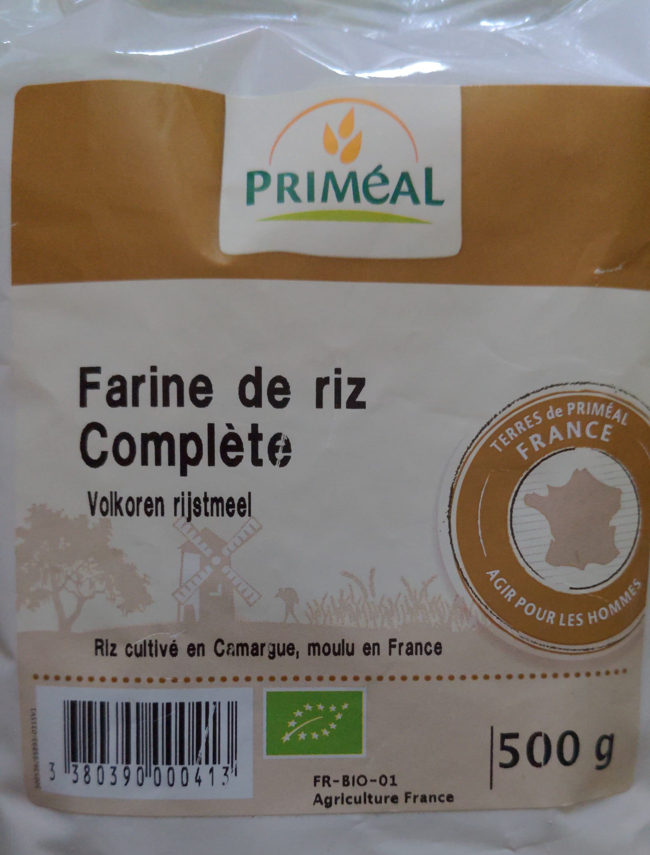 Primeal Farine de riz complète packshot