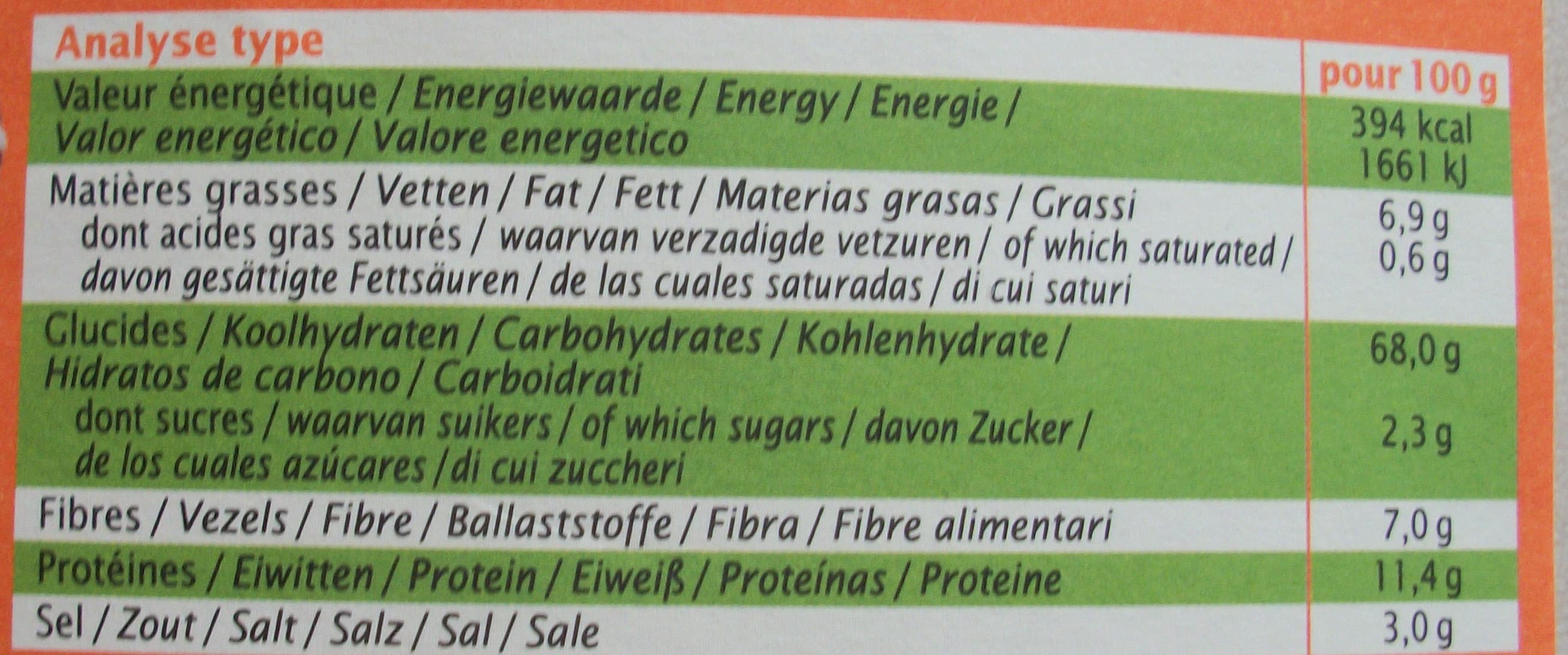 Priméal Biscuits salés bio au blé et au quinoa packshot