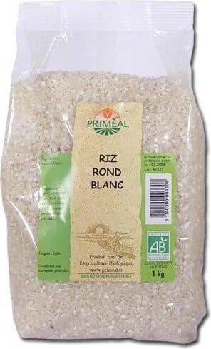 Primeal Riz Rond Blanc Italie packshot