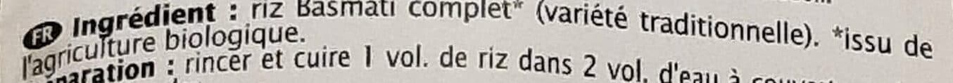 Priméal Riz Basmati Complet packshot