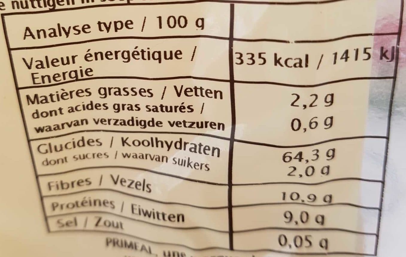 Priméal Orge mondé packshot