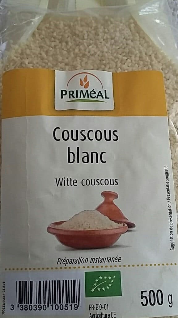 primeal Couscous Blanc Bio packshot